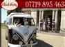 Vw Black Betty Wedding Hire Campervan Exeter