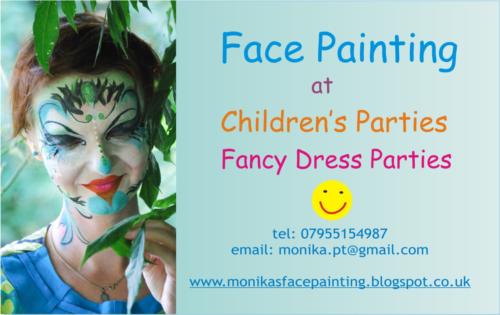 Face Painting, Body Art Exeter